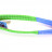 Sangle plate avec boucles polyester 2T/5m